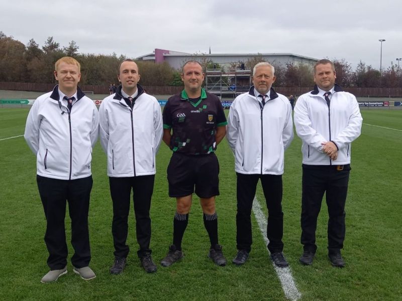 Club Officials Take Charge at Donegal Senior B&nbsp;Final