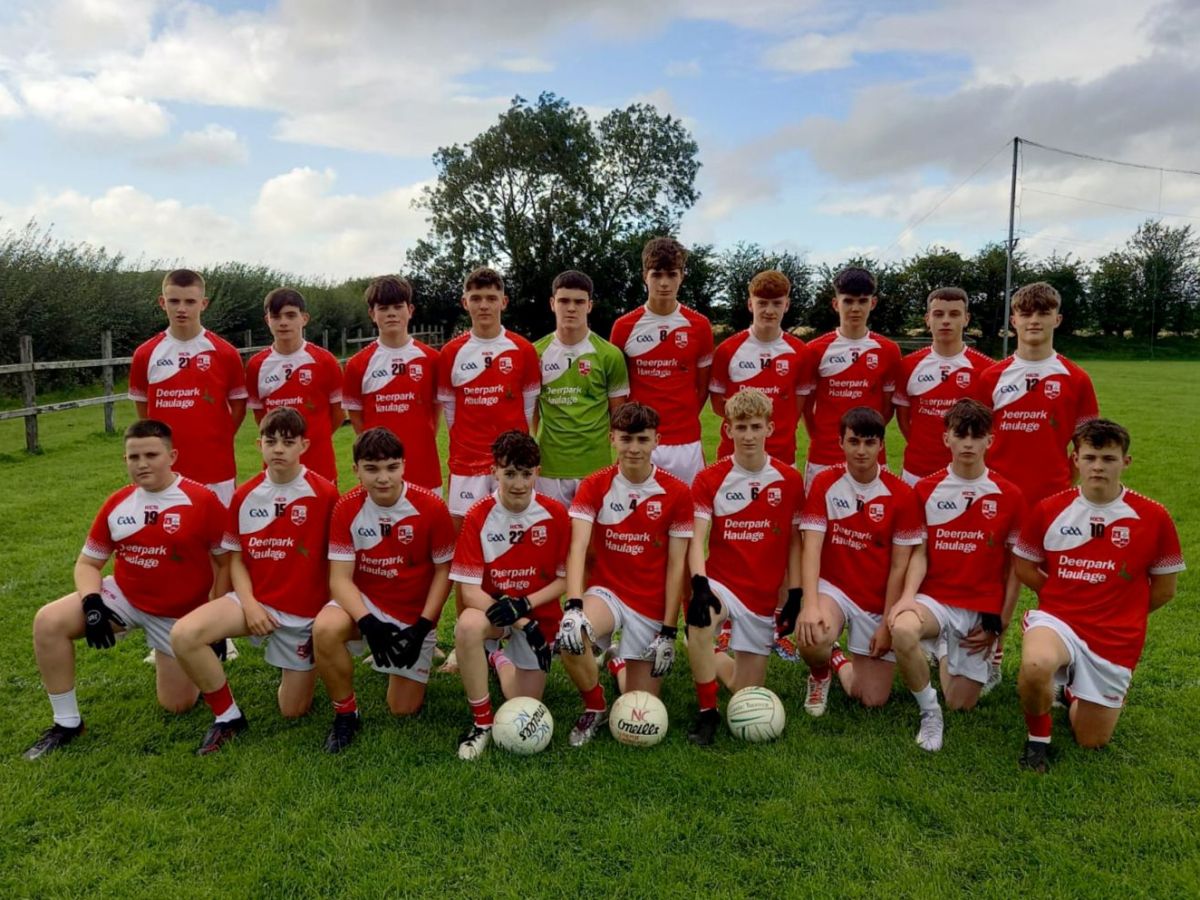 U16 Boys Go Top of Division 4 with Strong Win at Páirc&nbsp;Colmcille